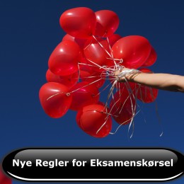 Nye regler for eksamenskørsel