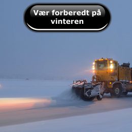 Vær forberedt på vinteren