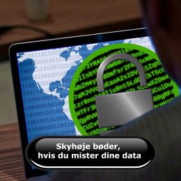 Skyhøje bøder, hvis du mister dine data